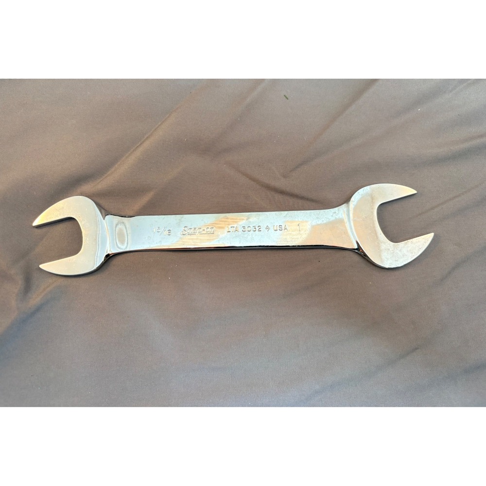 Snap-on LTA3032 15/16 Inch Low Profile Tappet Open End Wrench USA Made Chrome